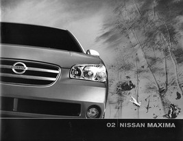 2002 Nissan MAXIMA sales brochure catalog US 02 GXE SE GLE - $7.50