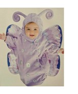 Girls Butterfly Baby Infant Bunting Purple Plush Halloween Costume- 0-6 ... - $23.76