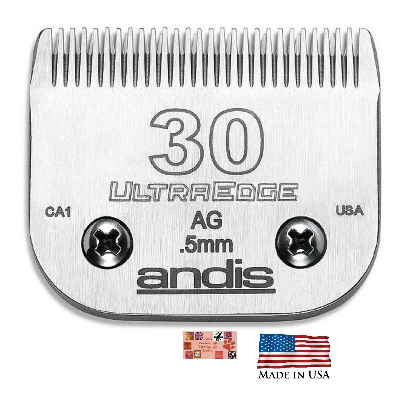 Andis ultra edge 30 sheet for many oster wahl moser laube clippers pet
