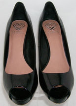 on 4812 slip Camuto 5B heel leather 11 Vince patent peep 'Kira' black toe xwUgw8Z7qT
