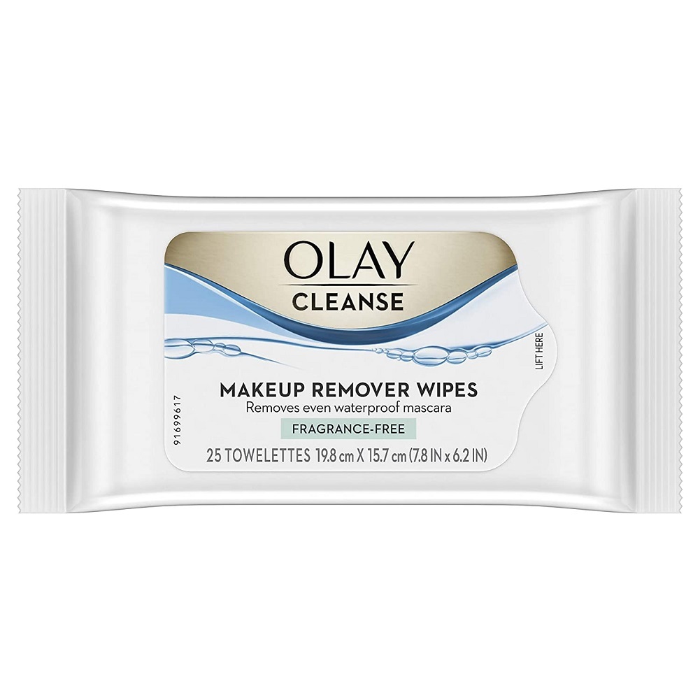 Olay Makeup Remover Wet Cloths, Fragrance Free, 25 Count (Packaging May Vary) - $16.92