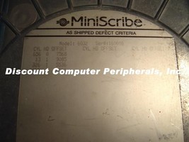 Miniscribe 6032 26MB 5.25IN FH MFM Drive Tested Good Free USA Shipping