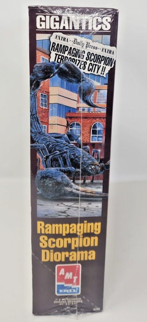 1996 Rare Gigantics Huge Scorpion Diorama Model Kit Sealed, AMT ERTL ...