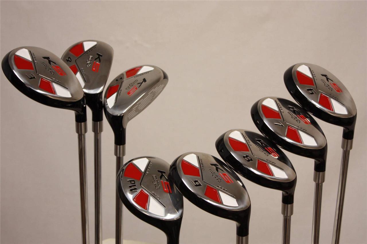 SENIOR ALL HYBRIDS 55+ YEARS NEW MEN RESCUE 3 4 5 6 7 8 9 PW GOLF CLUBS