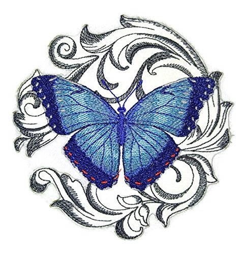 BeyondVision Custom and Unique Amazing Colorful Butterflies [Blue Morpho with Ba