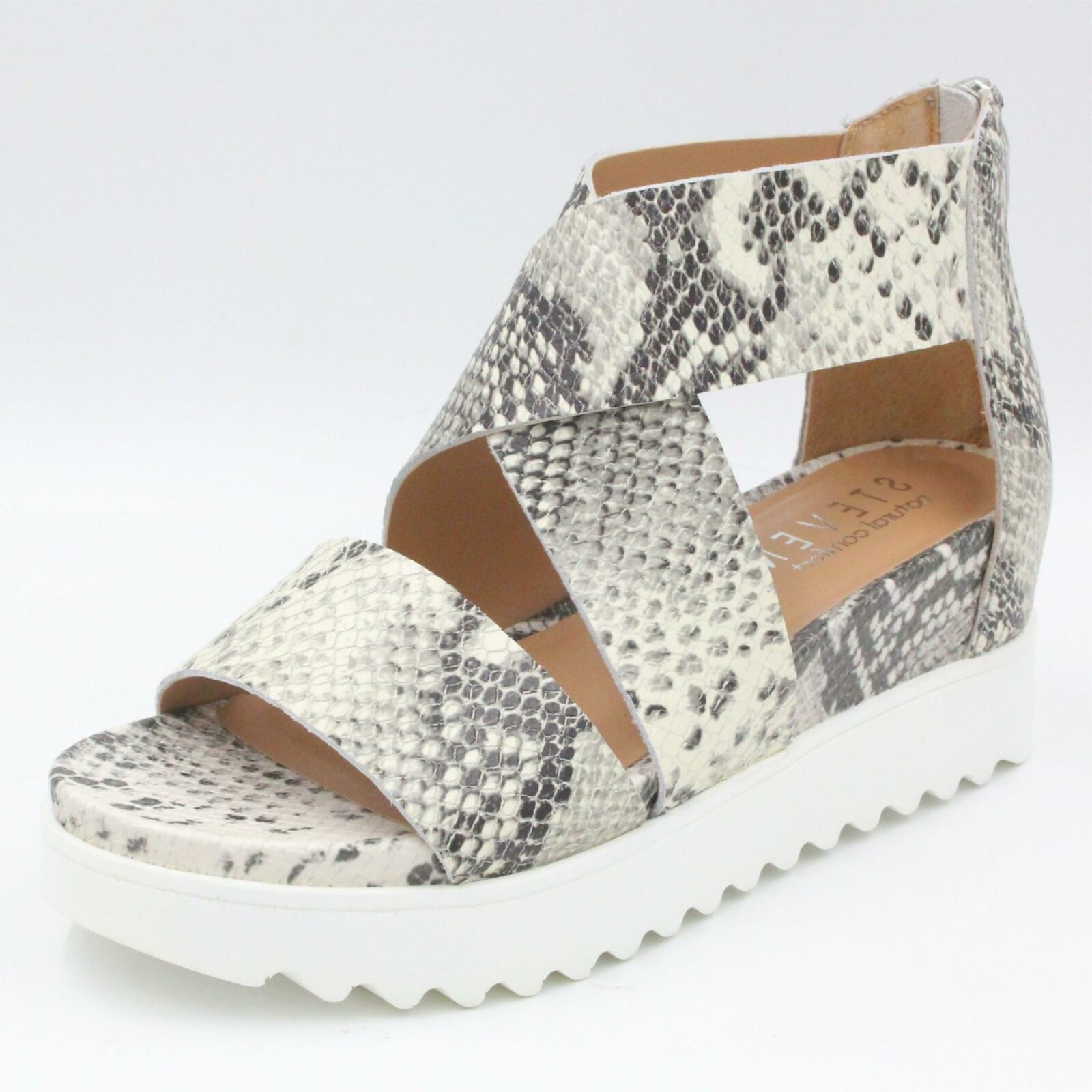 steven natural comfort kea leather platform sandal