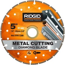 Ridgid 5 in. Metal Cutting Diamond Blade HD-MTL50 - $15.83