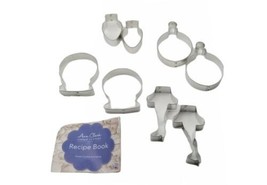Ann Clark Cookie Cutters 8-Piece Christmas Cookie Cutter Set with Recipe Booklet - $23.75