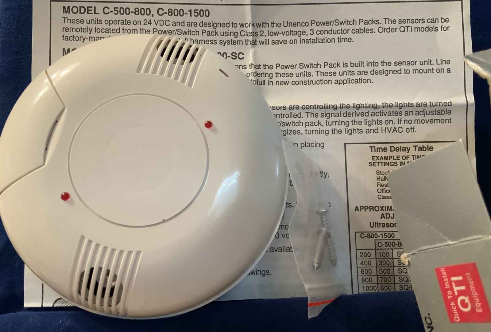 Conserver (Universal Energy Control, INC.), model C500800 (class2, 24VDC) HVAC