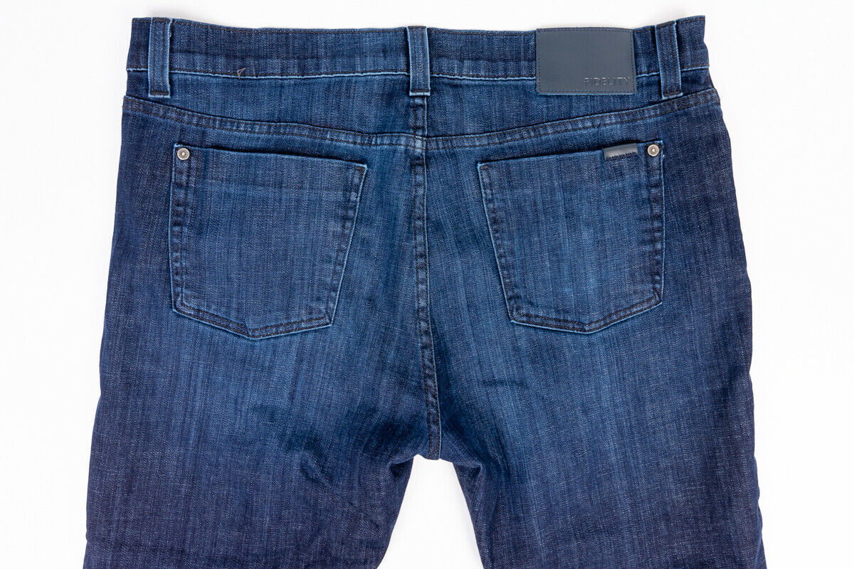 Fidelity Aidan 50-11 Straight Leg Mens Jeans Dark Wash Size 38x27 - Jeans