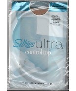 Silkies 030201 Ultra Control Top Pantyhose W/ Ultra Sheer Legs -Natural ... - $10.00