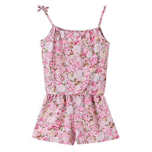 ZHUANNIAN Baby Toddler Girls Shorts Set 2PCS Cami Tops and Pants Summer ...