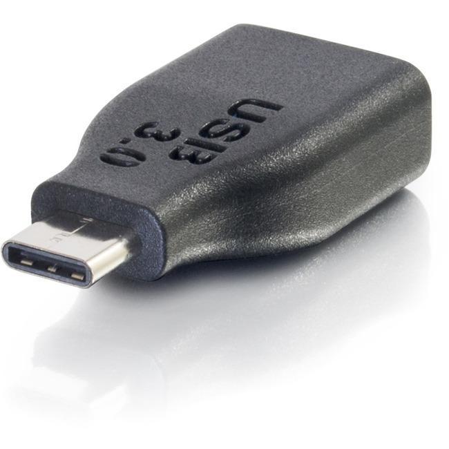 C2G USB 3.1 Gen 1 USB C to USB A Adapter M-F - USB C to Laptop Black