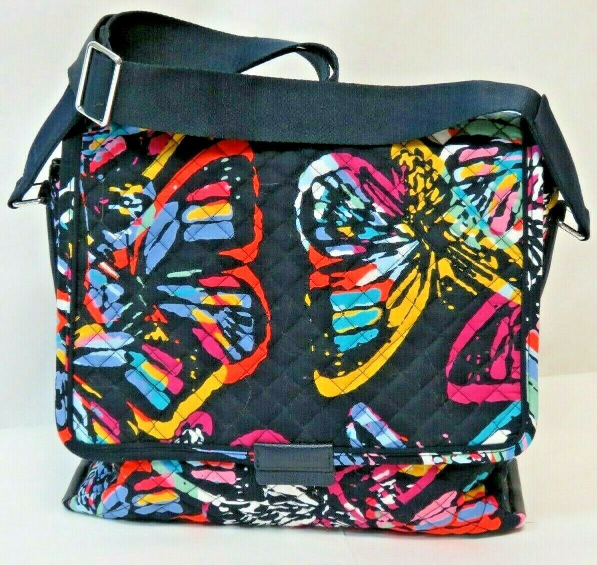 vera bradley butterfly suitcase