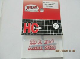 Atlas # 4002016 Cinder Blocks (10 Pieces) 3D Printed Accessories HO Scale image 3