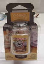 Yankee Candle Car Jar Ultimate Air Freshener Vanilla Cupcake 3 pack  - $12.77