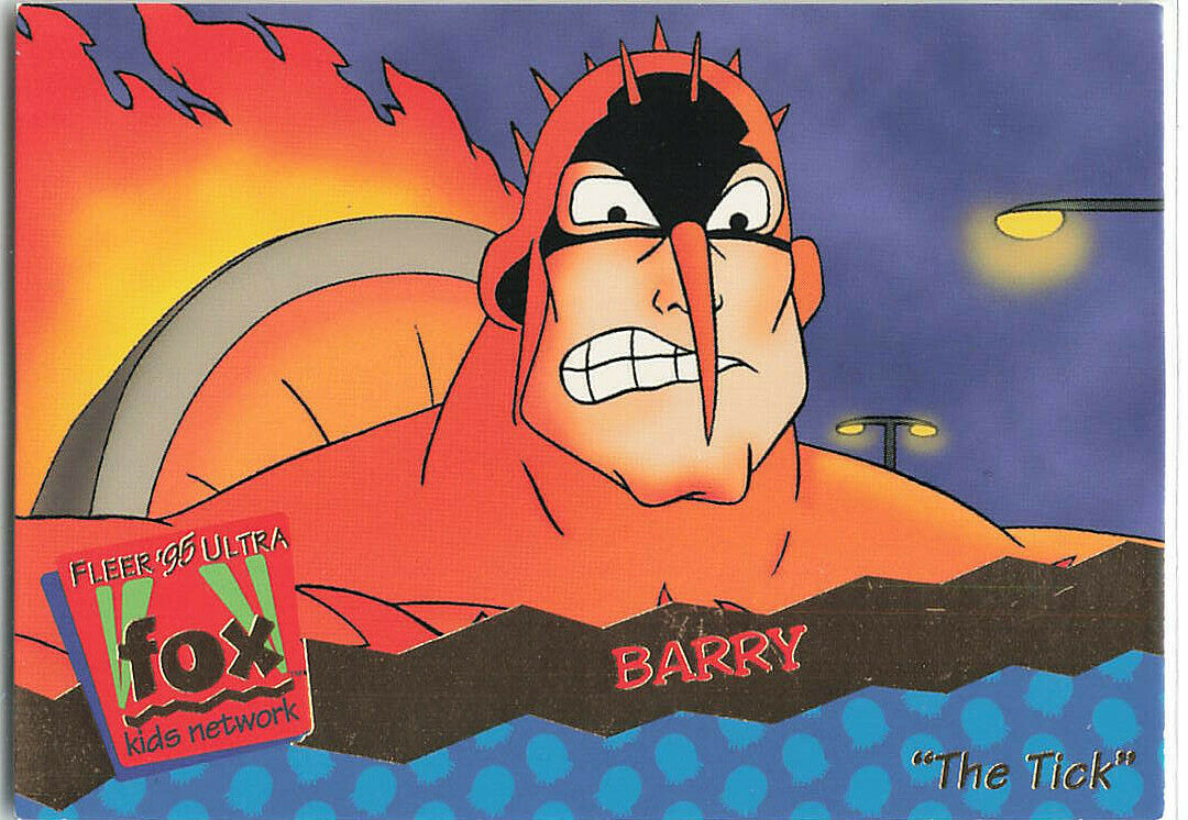 The Tick Barry Hubris 1995 Fleer 54 Animated and 50 similar items