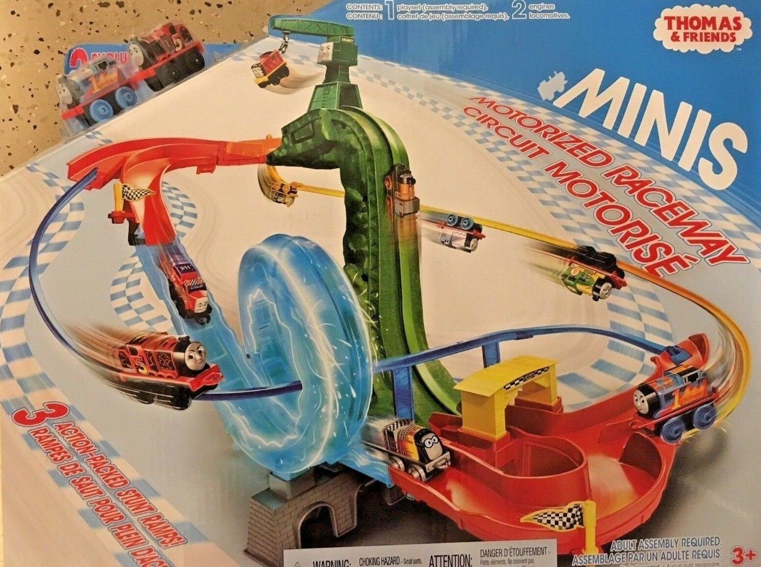 thomas and friends minis motorized raceway
