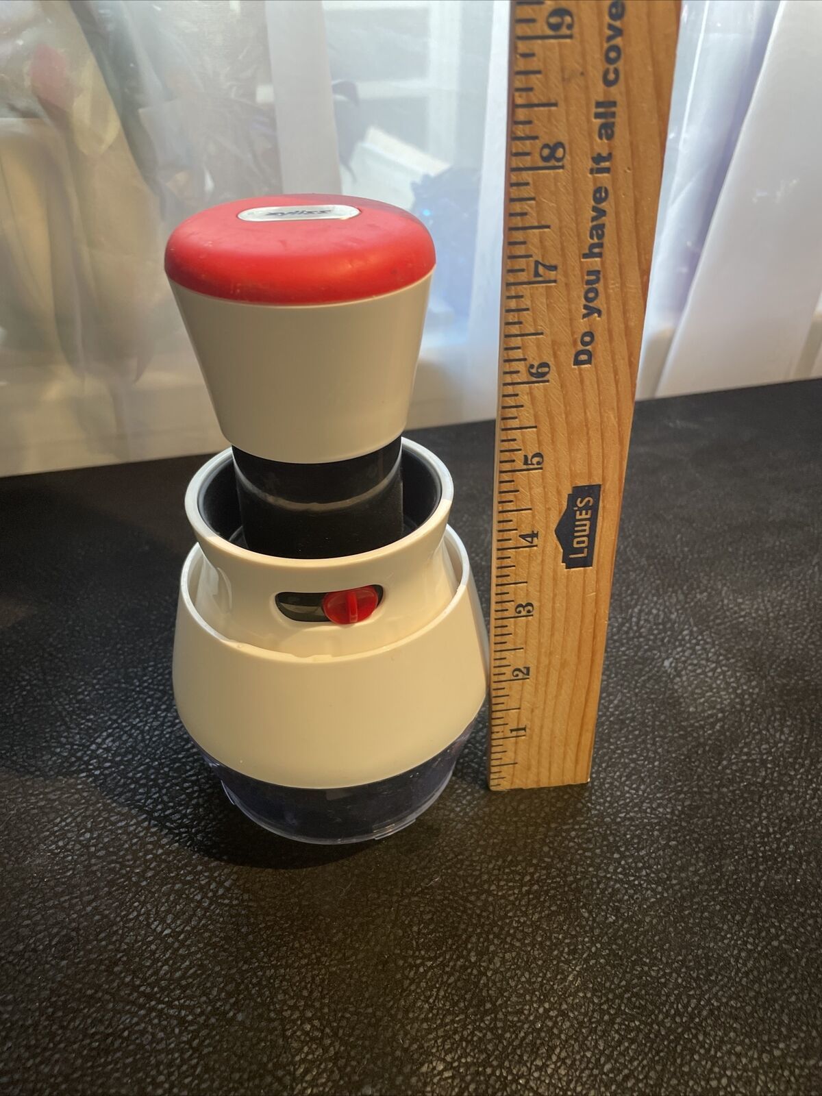 MANUAL FOOD CHOPPER Easy Push Onion Vegetable Cutter Compact Slicer Dicer ZYLISS Choppers