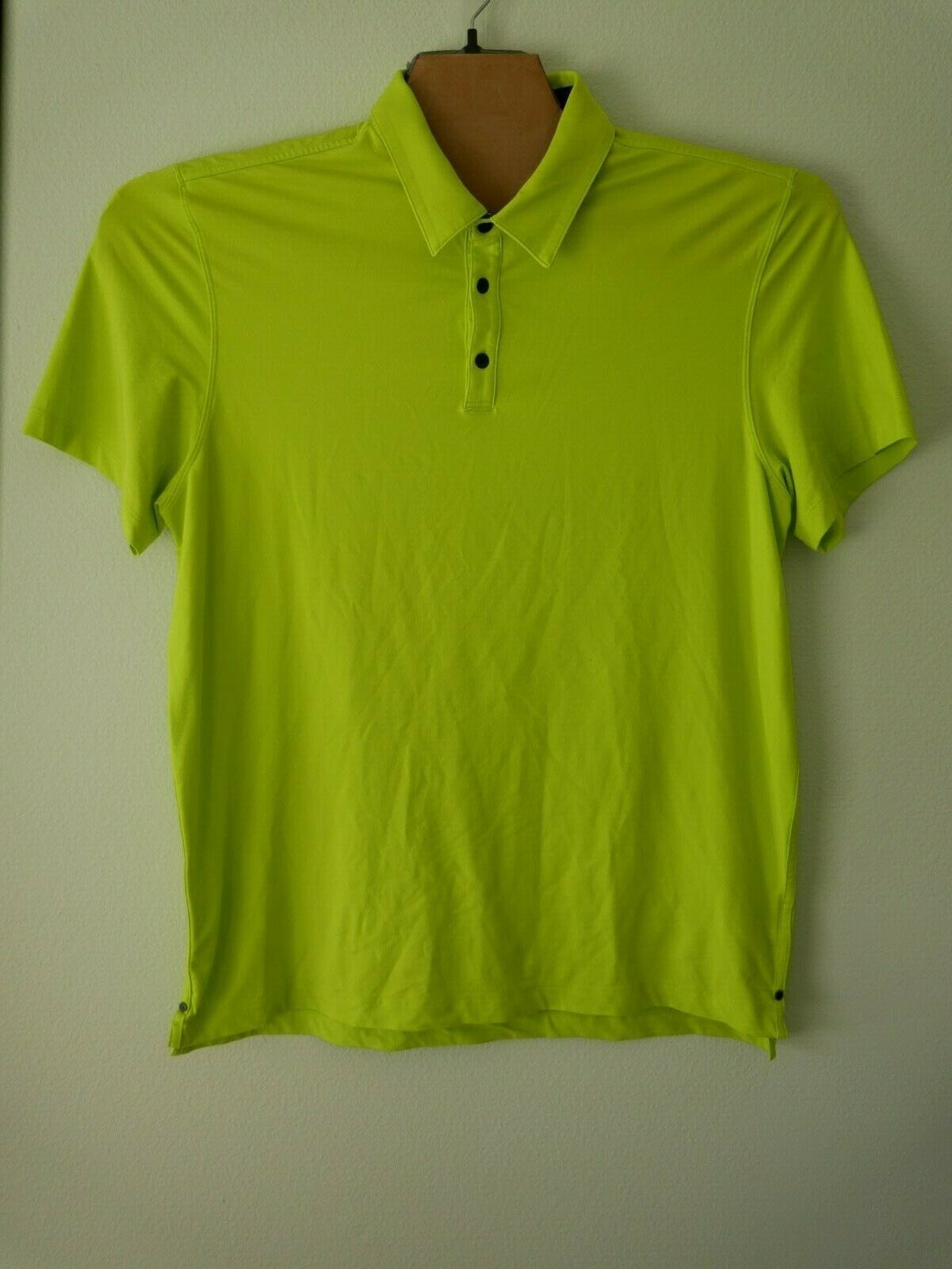 lime green nike polo