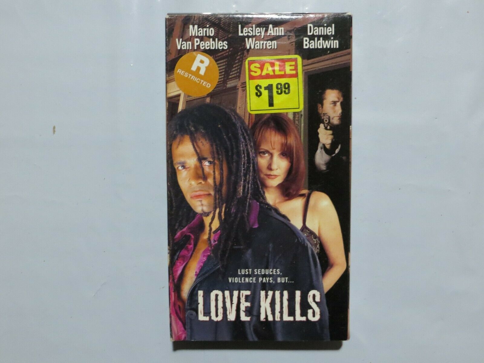 Where Can I Watch When Love Kills Love Kills VHS Mario Van Peebles, Lesley Ann Warren, Daniel Baldwin