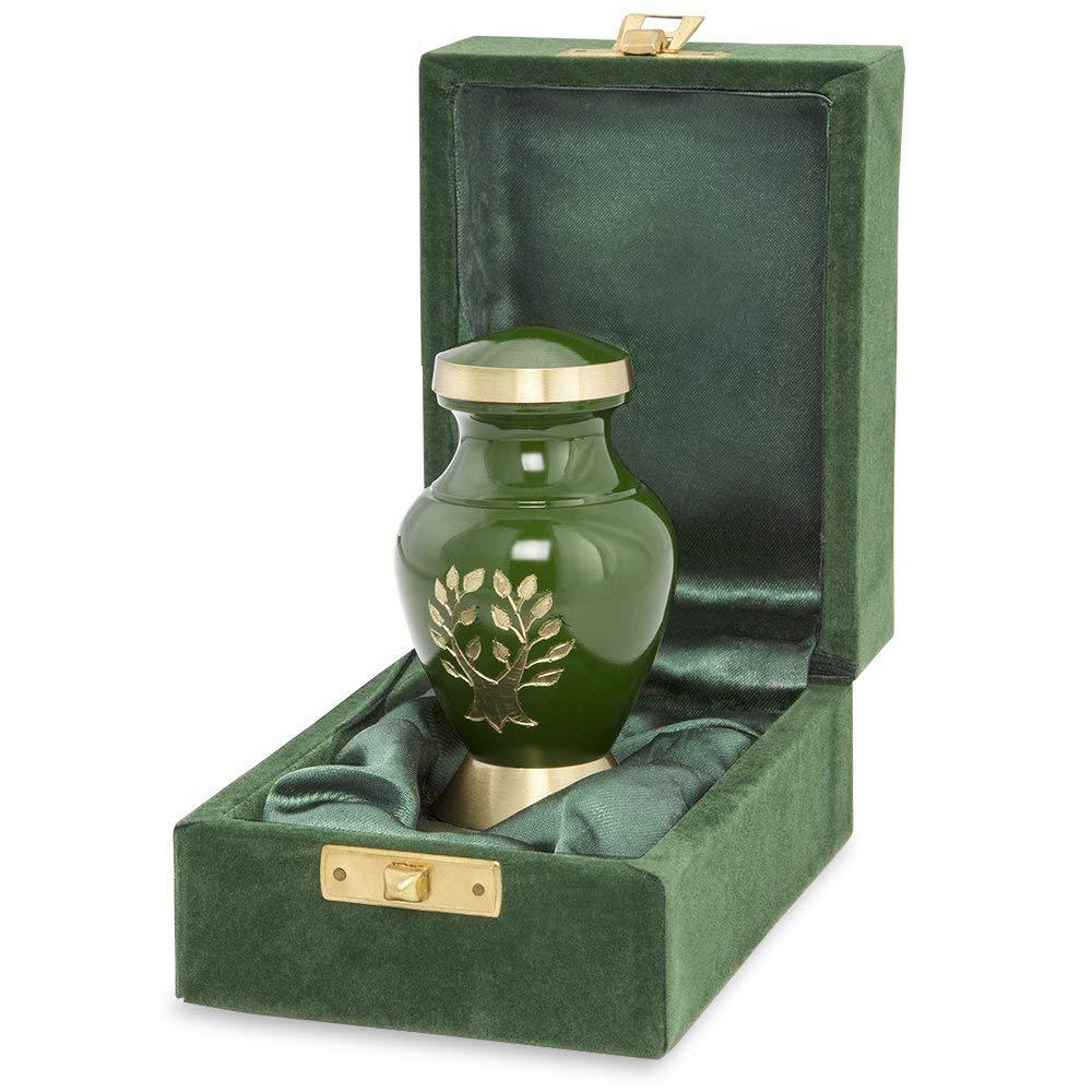 Tree of Life Small Mini Keepsake Urn For Human Ashes Qnty 1 Small