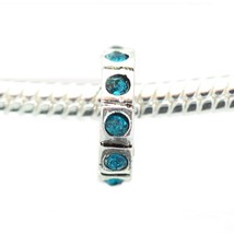 December Spacer European Bead Pandora Style Chamilia Troll Biagi - $4.83