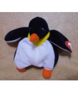 Ty Teenie Beanie Baby &quot;Waddle the Penguin&quot;, 4 inch, w/Errors, Rare 1993,... - $227.95
