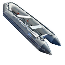 BRIS 12.5ft Inflatable Boat Inflatable Dinghy Rescue & Dive Raft Fishing Boat image 8