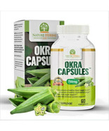 Okra Capsules. Blood Sugar Support Supplements - $32.40