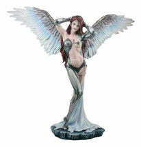 Steampunk Cyborg Angel Skylar Statue 19&quot;Tall Victorian Sci Fi Venus Maki... - $143.00
