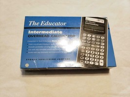 The Educator #204 Intermediate Overhead Calculator Companion to TI Math ... - $10.79