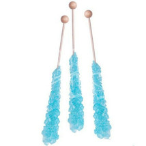 ROCK CANDY CRYSTAL STICKS COTTON CANDY, WRAPPED 20 PIECES!!! - $27.71