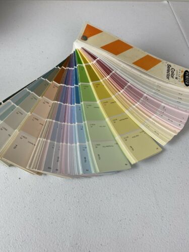 Porter Paints Color Selector Fan Deck 2004 Chips Samples Color Index