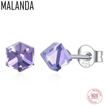 Vski sterling silver earrings fashion piercing stud earrings for women wedding earrings thumb200