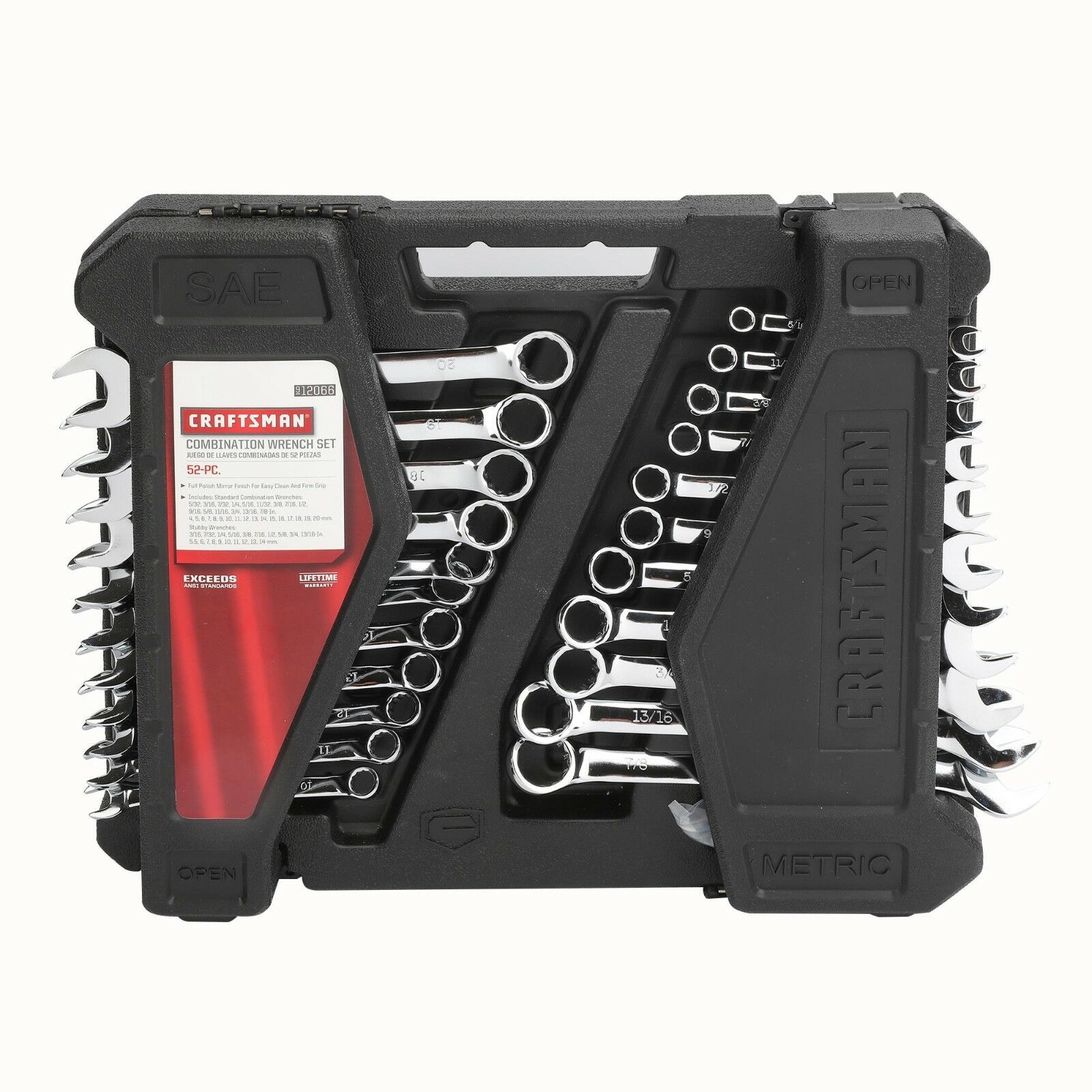 Craftsman 52 Piece Ultimate Combination Wrench Set - Everything Else