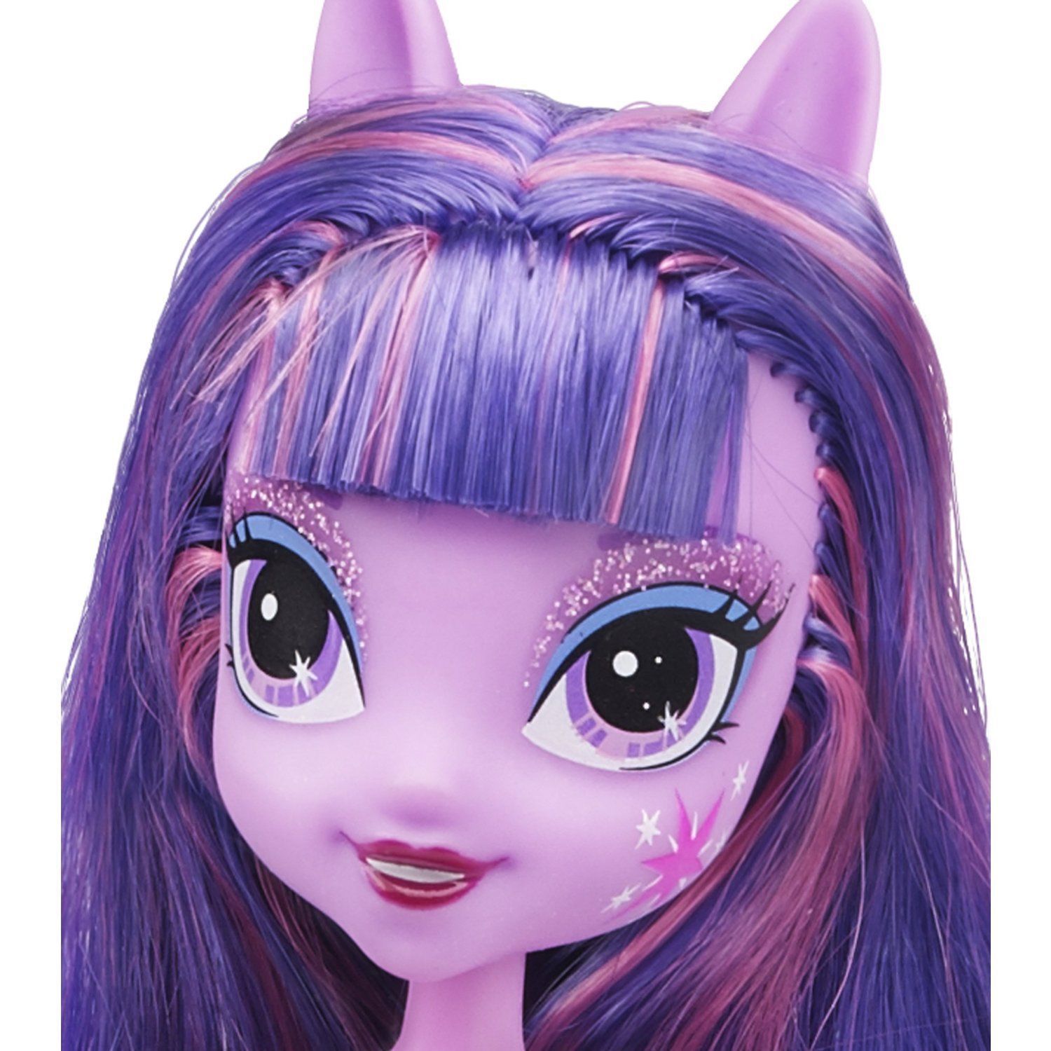 My Little Pony Equestria Hasbro 9 Girls Doll Purple Hair