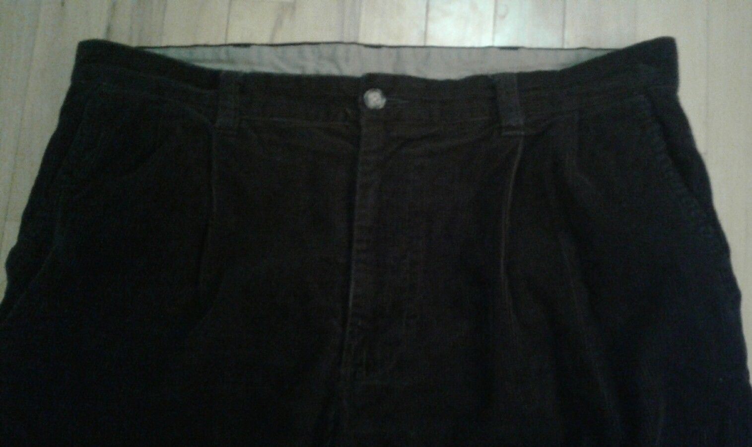 L.L. Bean Double L Mens 40/30 Brown Corduroy Natural Fit Cotton Pants ...