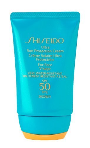 Shiseido Sunscreen Ultra Sun Protection Cream SPF 50 For Face 50ml - Very Water