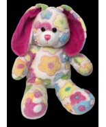 Build a Bear Spring Pastel Flowers Blossom Bunny Rabbit Tye Dye Plush 16in - $24.99