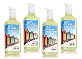4 Bath & Body Works Wish You Were Here Sunset Citrus Creamy Luxe Hand Soap  - $27.99