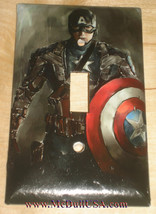 Captain America Light Switch Power Duplex Outlet wall Cover Plate Home Decor