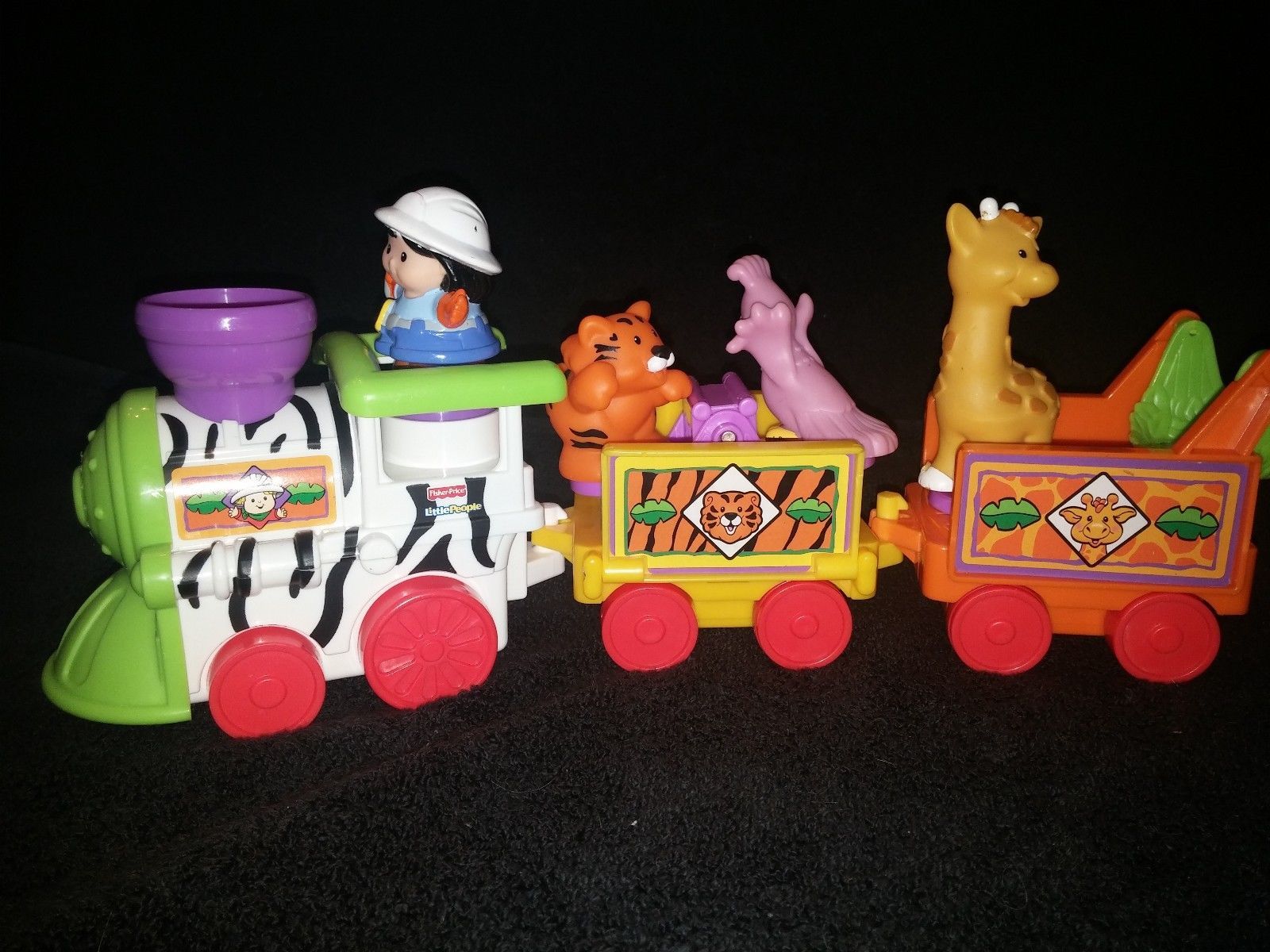 little people safari train