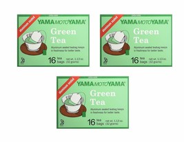 Yamamotoyama Green Tea (3 Pack, Total of 3.36oz) - $16.82
