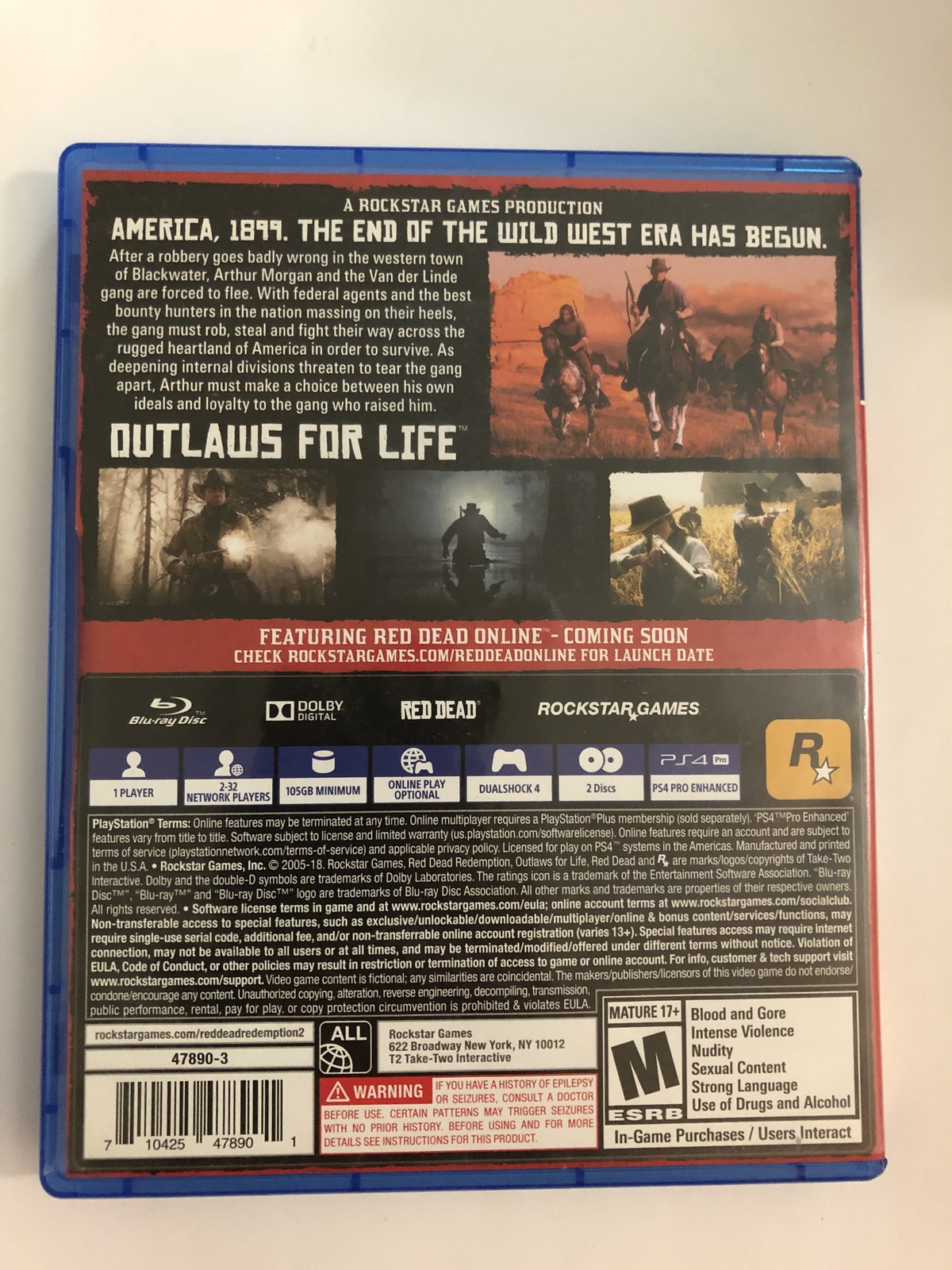Red Dead Redemption 2 Playstation 4 - Video Games