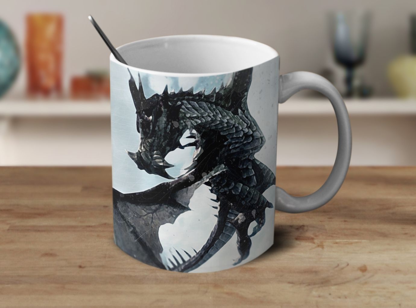 Skyrim Coffee Mug The Elder Scrolls Color Changing Mug Cup Gamer Gifts 