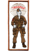 5" Army Paratrooper Soldier Embroidered Patch - $23.74