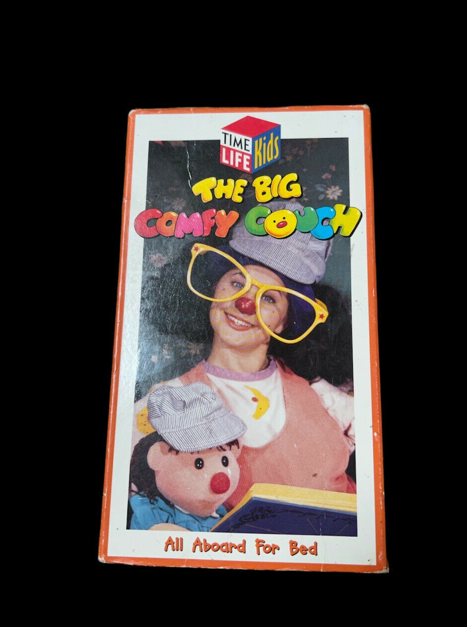 The Big Comfy Couch VHS Tape All Aboard For Bed PBS Kids VHS Tapes