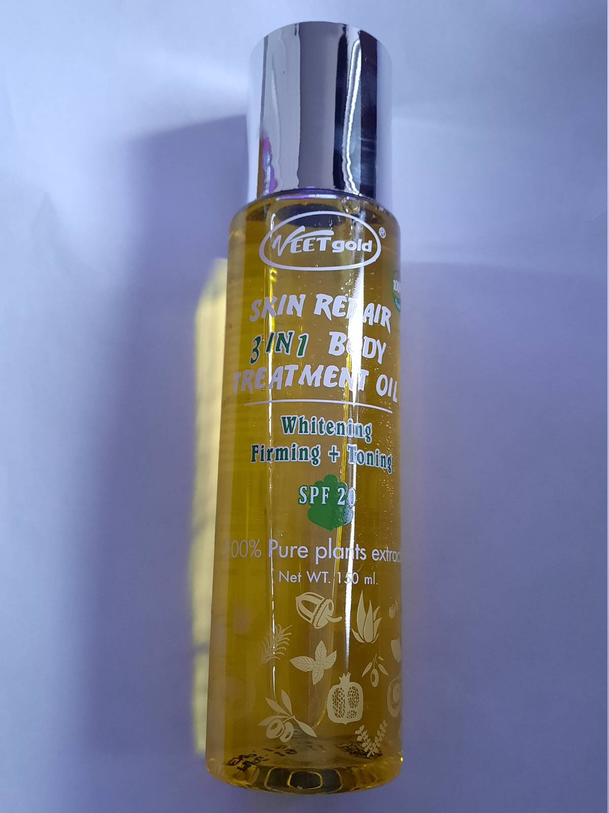 Veet gold skin body treatment oil with spf 20 Lightening Cream