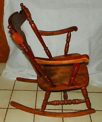 Mahogany Rocker Rocking Chair By Tell City And Similar Items